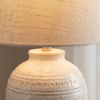 Textured Ceramic Table Lamp