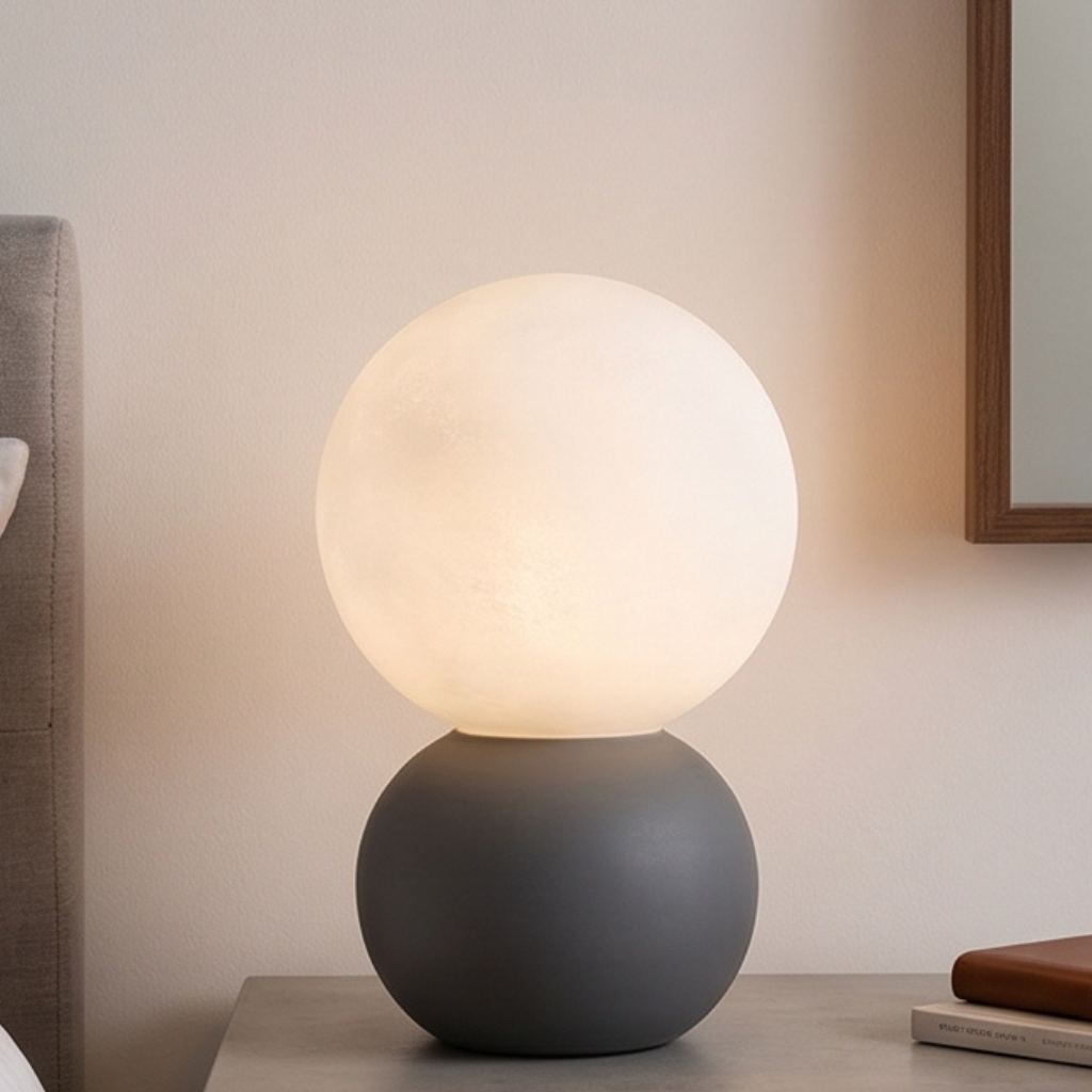Glass Table Lamp