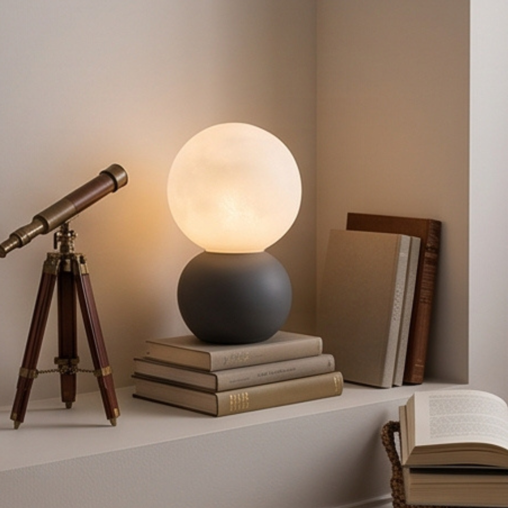 Glass Table Lamp